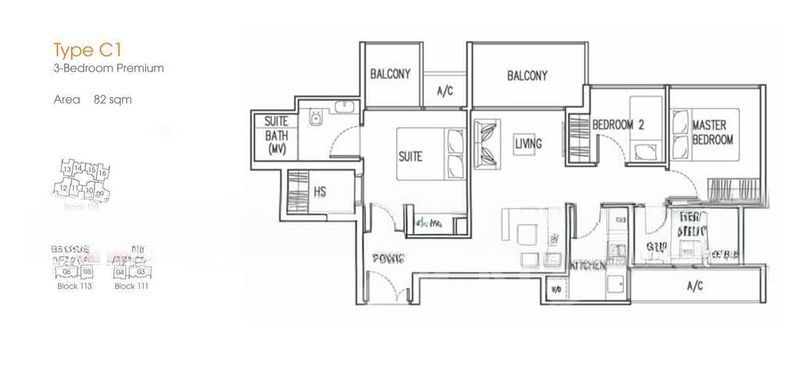 3 Bed Condo for Rent in  Trilive - Image 10