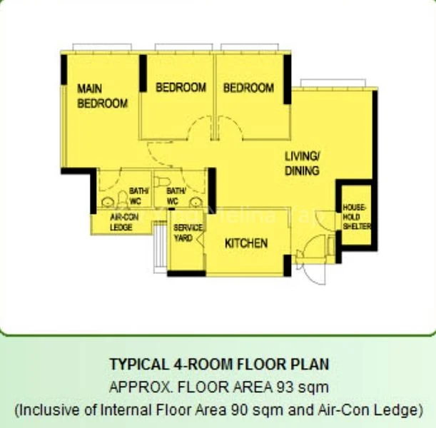 4 Room (4A) HDB for Sale in 513C Yishun Street 51 - Image 15