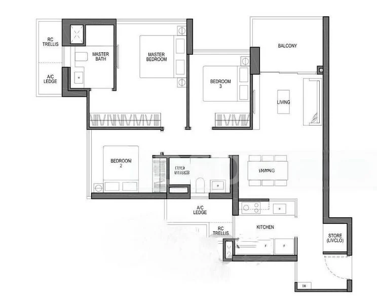 3 Bed Apartment (Condo) for Sale in Seaside Residences - Image 14