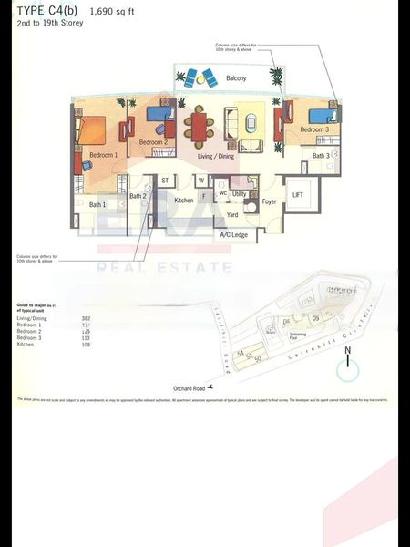 3 Bed Condo for Rent in  The Light @ Cairnhill - Image 6
