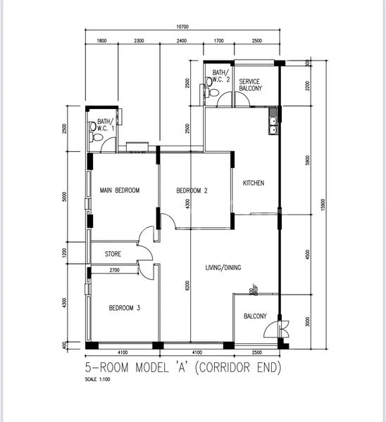 5 Room (5A) HDB for Sale in  872 Woodlands Street 81 - Image 13