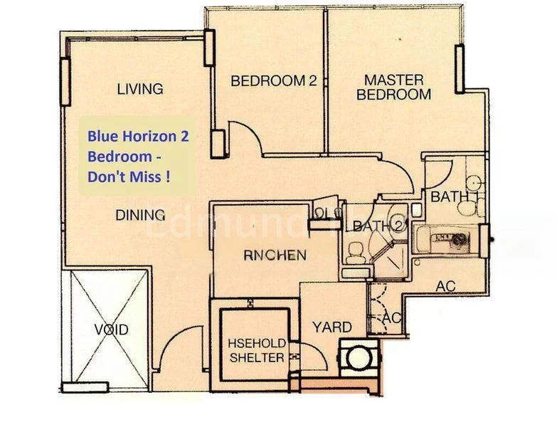 2 Bed Condo for Rent in Blue Horizon - Image 10