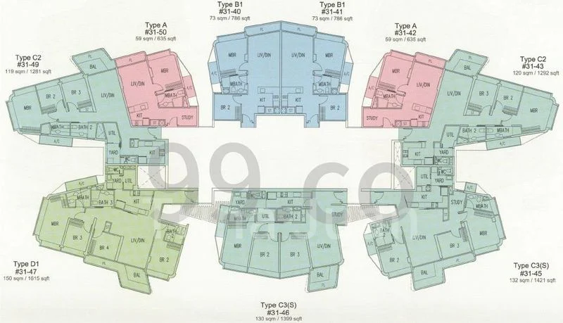 1 Bed Condo for Sale in  D'leedon - Image 15
