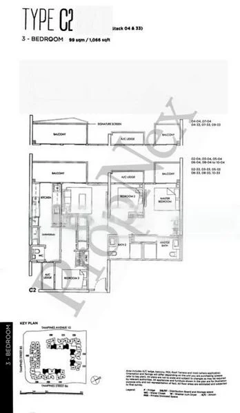 3 Bed Condo for Rent in  The Alps Residences - Image 9