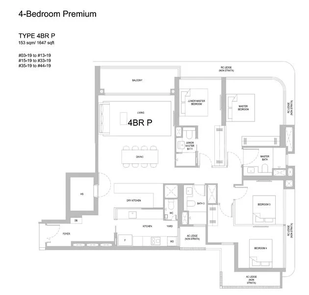 4 Bed Condo for Sale in One Marina Gardens - Image 9