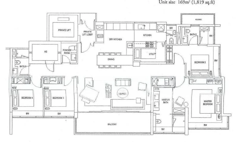 4 Bed Condo for Sale in  The Laurels - Image 5