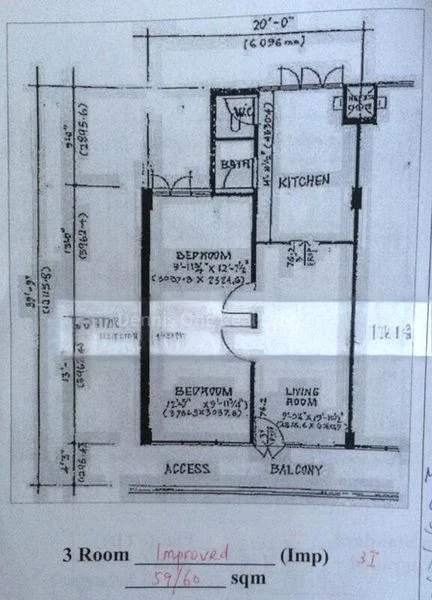 3 Room (3I) HDB for Rent in  131 Marsiling Rise - Image 5