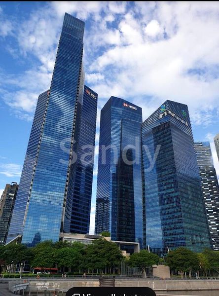 Office for Rent: High Floor Marina Bay Office Space with Sea View - Image 1