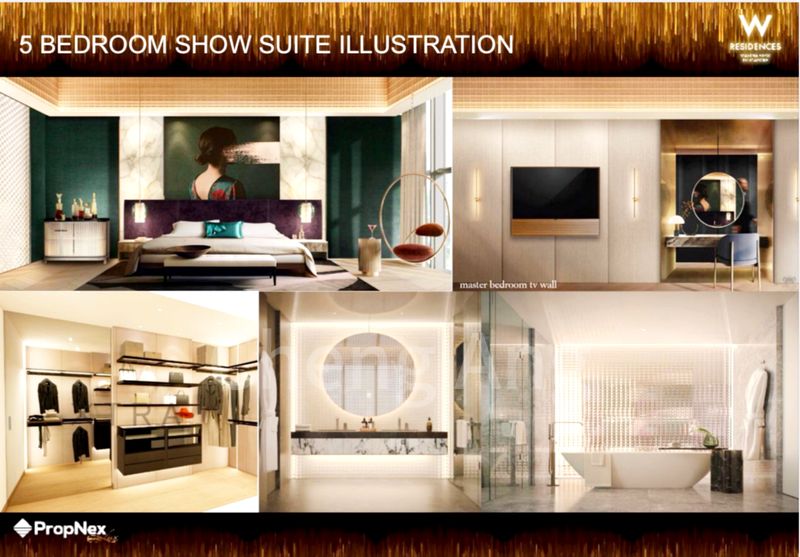 3 Bed Apartment (Condo) for Sale in  W Residences Singapore - Marina View - Image 11