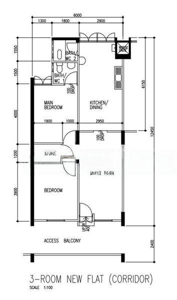 3 Room (3NG) HDB for Sale in  212 Ang Mo Kio Avenue 3 - Image 9