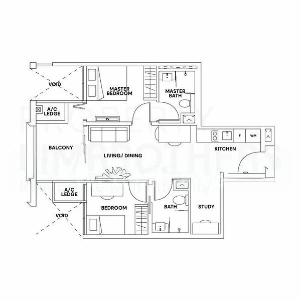 2 Bed Condo for Rent in  Mayfair Modern - Image 15