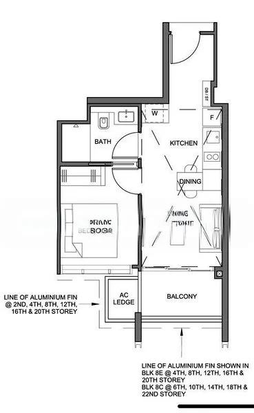 1 Bed Condo for Rent in  Parc Clematis - Image 7