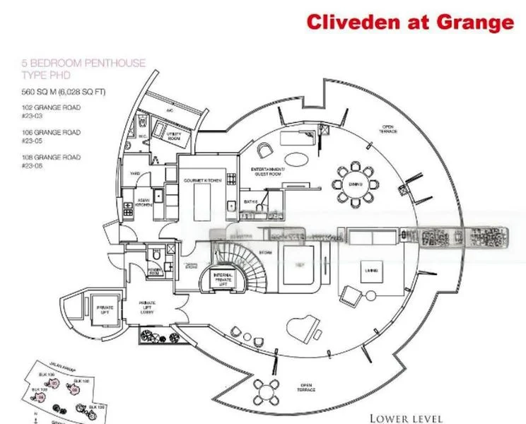 5 Bed Condo for Sale in  Cliveden At Grange - Image 17