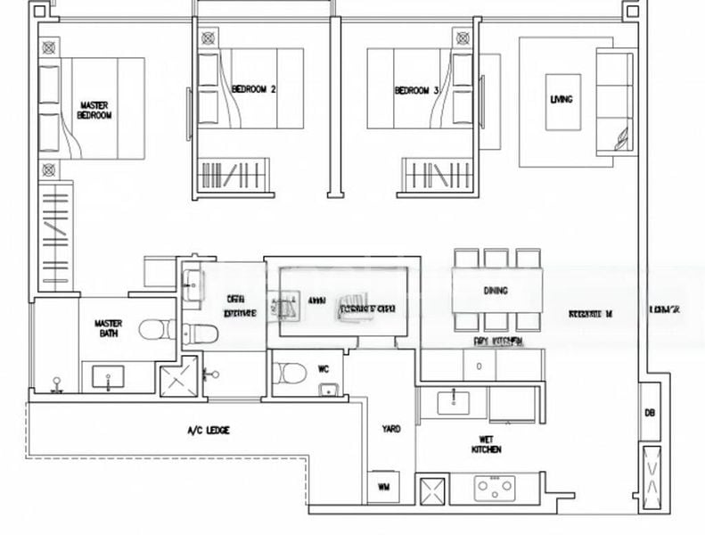 3 Bed Executive Condo for Sale in  Centrale 8 At Tampines - Image 17