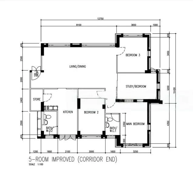 5 Room (5I) HDB for Rent in  396 Tampines Avenue 7 - Image 19