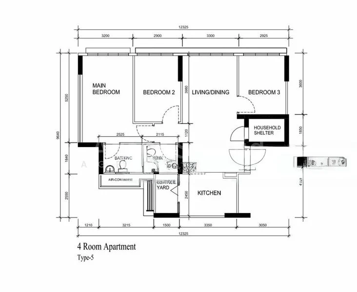 4 Room (4A) HDB for Sale in  494H Tampines Street 45 - Image 10