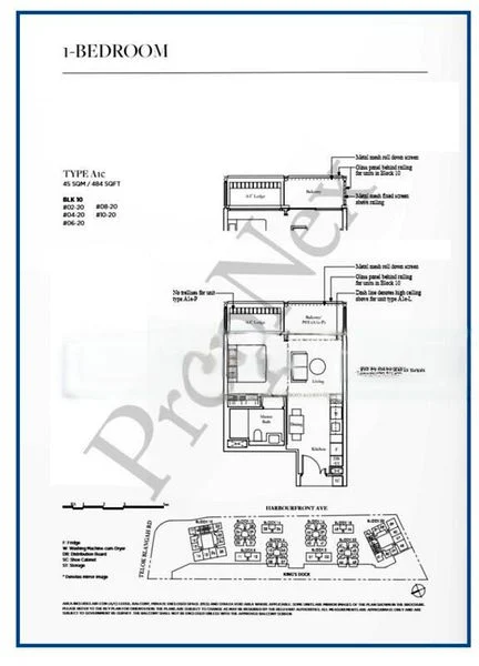 1 Bed Condo for Sale in  The Reef At King's Dock - Image 10