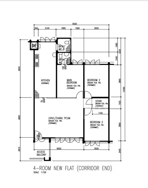 4 Room (4NG) HDB for Sale in  409 Bukit Batok West Avenue 4 - Image 6