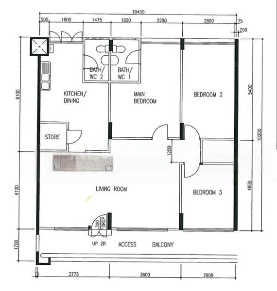 Common Room (HDB) for Rent in  13 Toh Yi Drive - Image 6