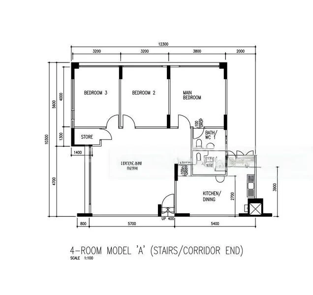4 Room (4A) HDB for Sale in  285 Tampines Street 22 - Image 11