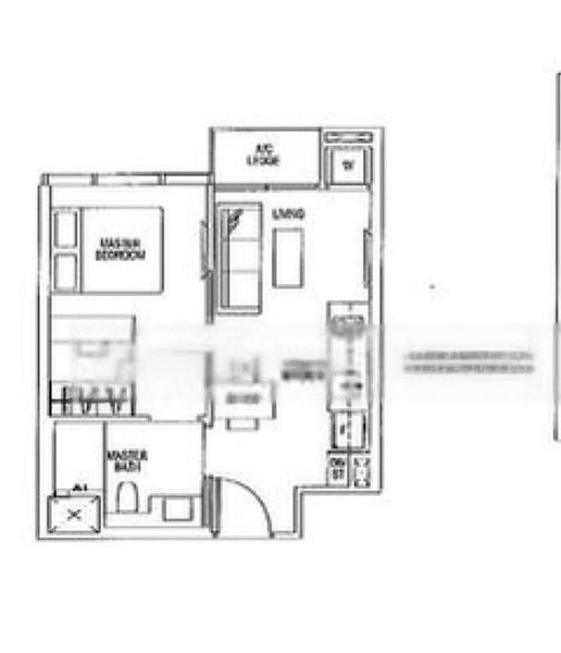 1 Bed Condo for Rent in  Sims Urban Oasis - Image 7