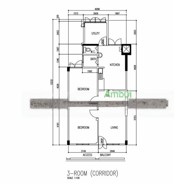 3 Room (3I) HDB for Sale in  75 Whampoa Drive - Image 12