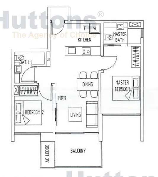 2 Bed Condo for Rent in  The Lakefront Residences - Image 14