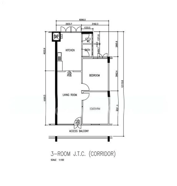3 Room (3I) HDB for Sale in  186 Boon Lay Avenue - Image 10