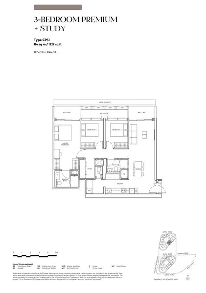 3+1 Bed Apartment (Condo) for Sale in Newport Residences / Newport Tower - Image 15