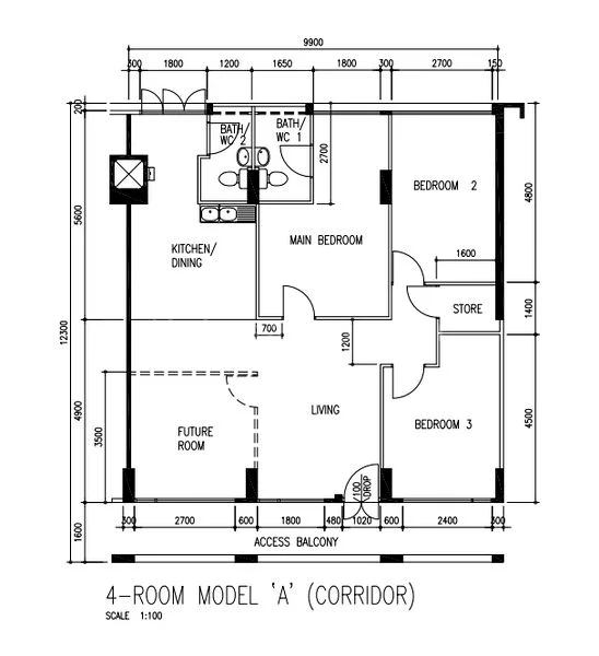 4 Room (4A) HDB for Sale in 713 Jurong West Street 71 - Image 14