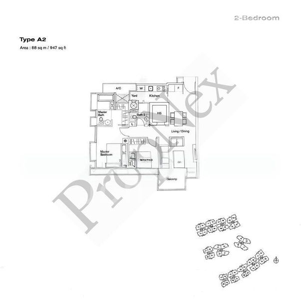 2 Bed Condo for Rent in  Casa Merah - Image 8