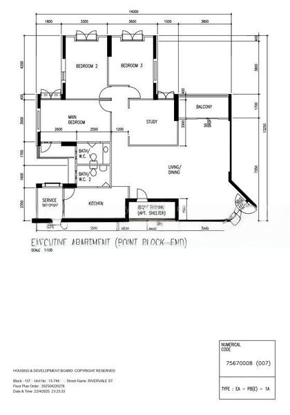 Executive HDB for Sale in  137 Rivervale Street - Image 8