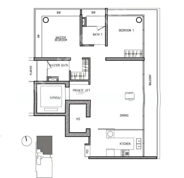 2 Bed Condo for Rent in  The Verv @ RV - Image 4