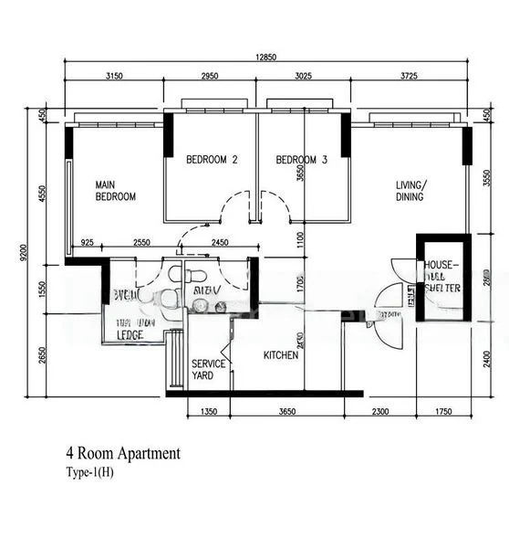 4 Room (4A) HDB for Sale in 574A Woodlands Drive 16 - Image 7
