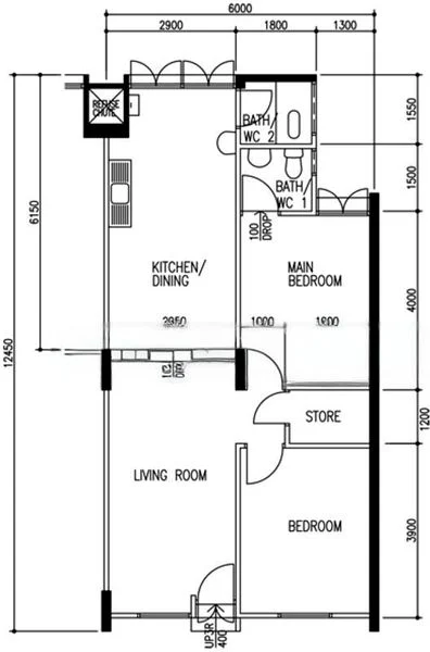 3 Room (3S) HDB for Rent in  171 Bishan Street 13 - Image 7
