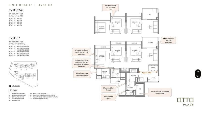 3+1 Bed Executive Condo for Sale in  Otto Place - Image 13