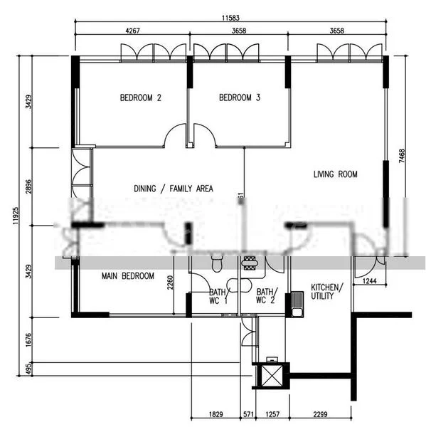 5 Room (5I) HDB for Rent in  39 Telok Blangah Rise - Image 13