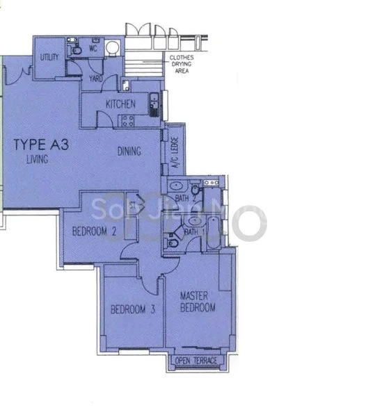 Common Room (Condo) for Rent in  The Rivervale - Image 3