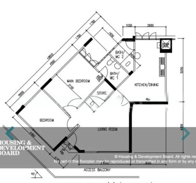 3 Room (3A) HDB for Sale in  241 Hougang Street 22 - Image 13