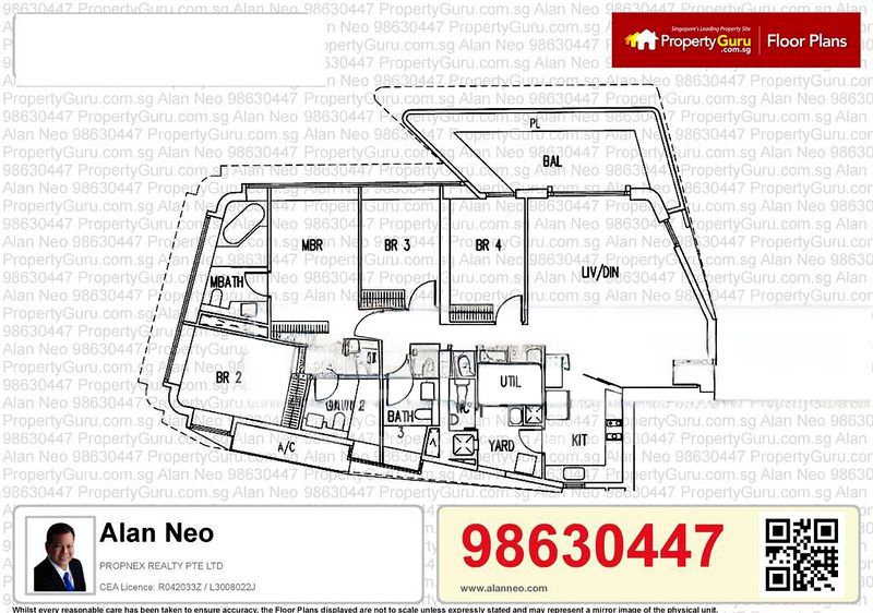 4 Bed Condo for Rent in  D'leedon - Image 9