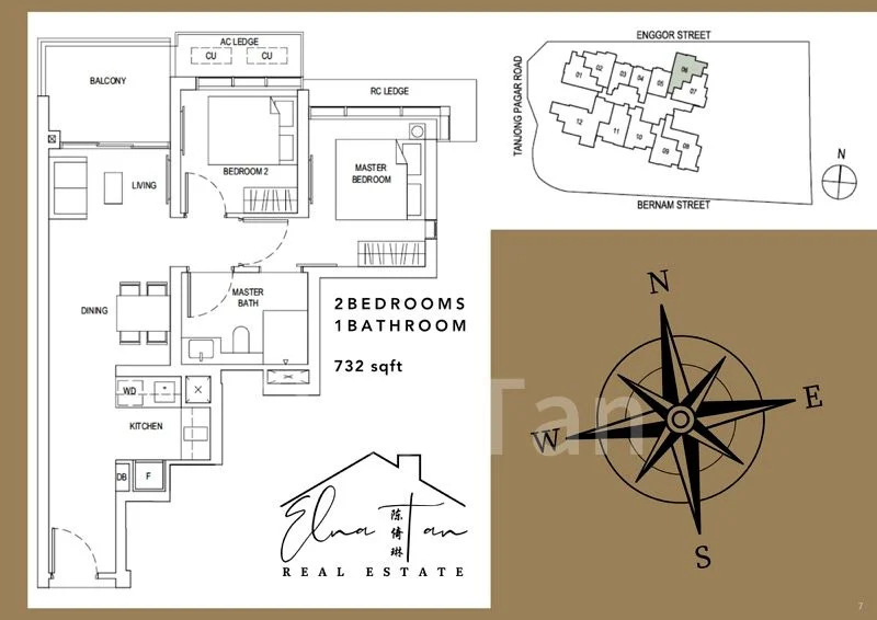 2 Bed (Condo) for Rent in  One Bernam - Image 8