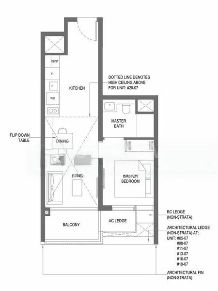 1 Bed Condo for Sale in  The M - Image 17