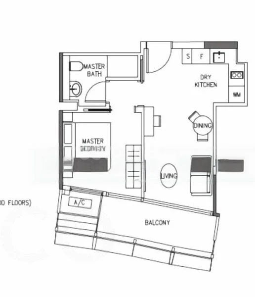 1 Bed Apartment (Condo) for Rent in  Duo Residences / Duo Tower/Duo  Galleria - Image 17