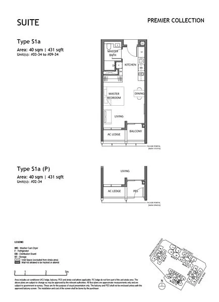 1 Bed Condo for Sale in  The Robertson Opus / Robertson Opus - Image 7