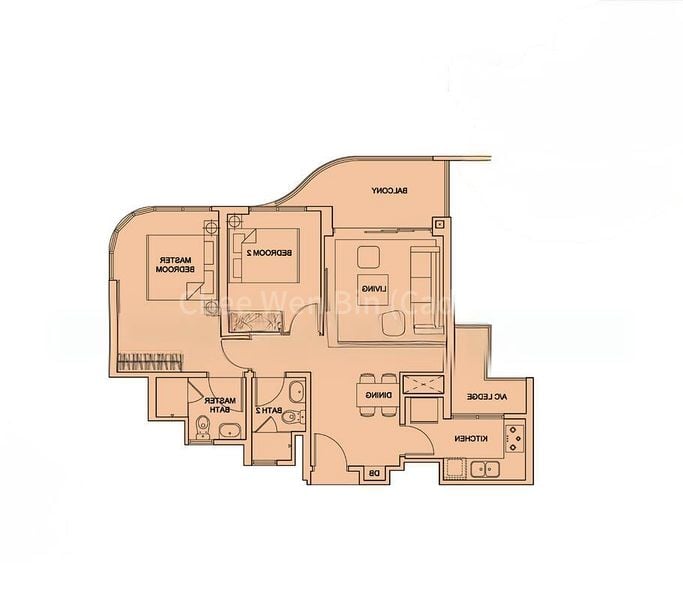 2 Bed Executive Condo for Rent in  Arc At Tampines - Image 12