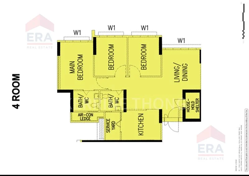 4 Room (4A) HDB for Sale in  876A Tampines Avenue 8 - Image 11