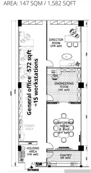 Office for Rent in  German Centre - Image 2