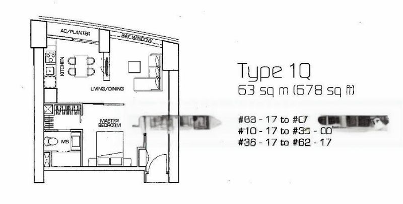 1 Bed Condo for Rent in  The Sail @ Marina Bay - Image 8