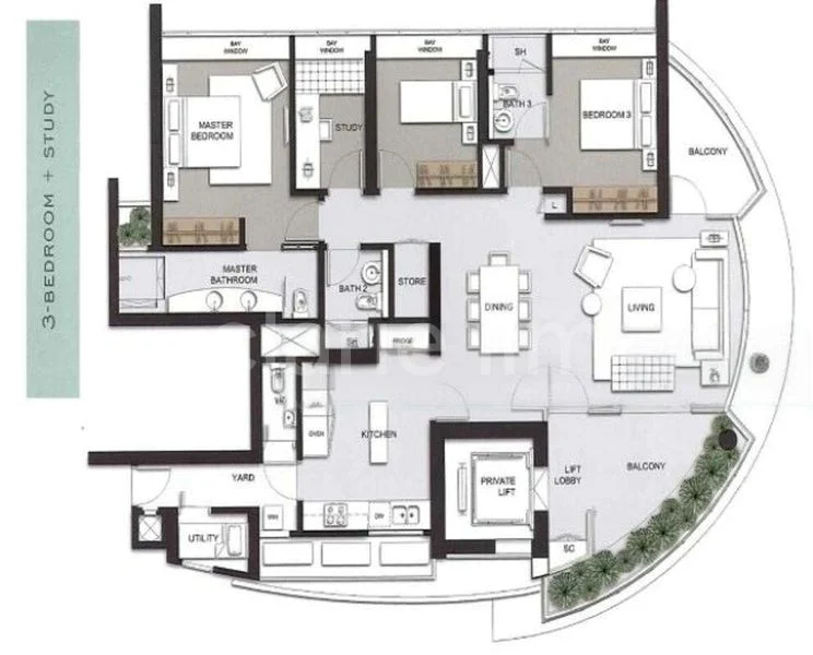 4 Bed Condo for Sale in  The Trillium - Image 11