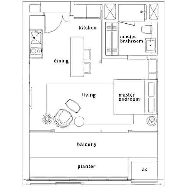 1 Bed Condo for Rent in  OUE Twin Peaks - Image 16